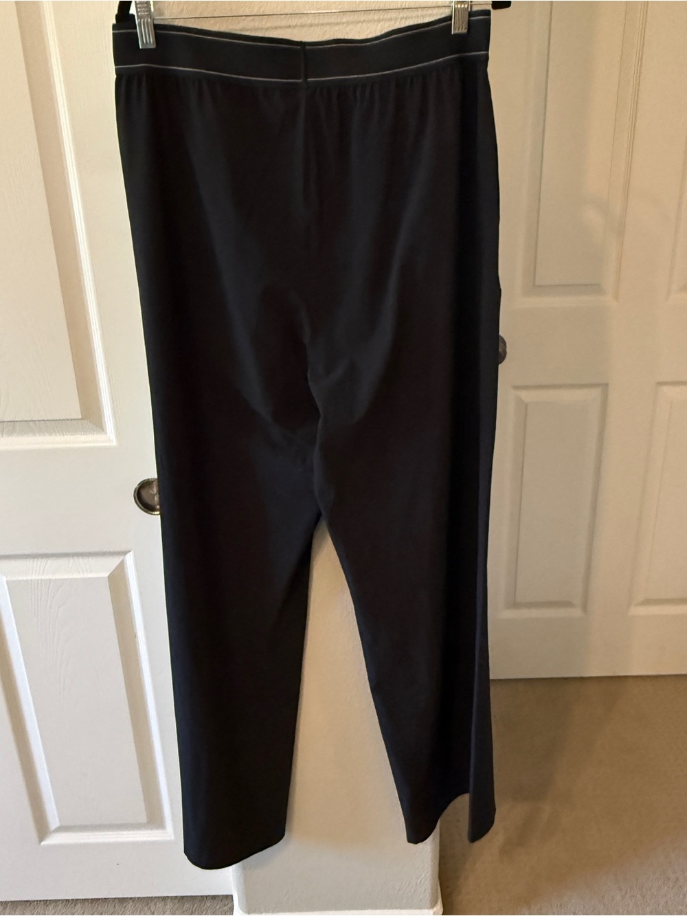 ALO Suit Up Trouser Pants (Long)-Black-Size Large Long - Picture 6 of 10